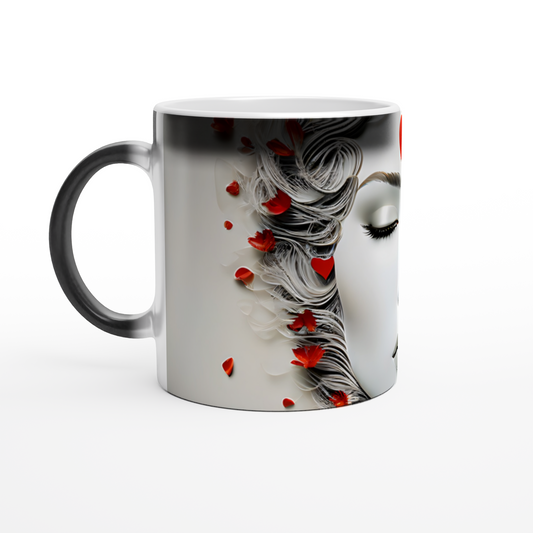Cup - Abstract of Woman's Face
