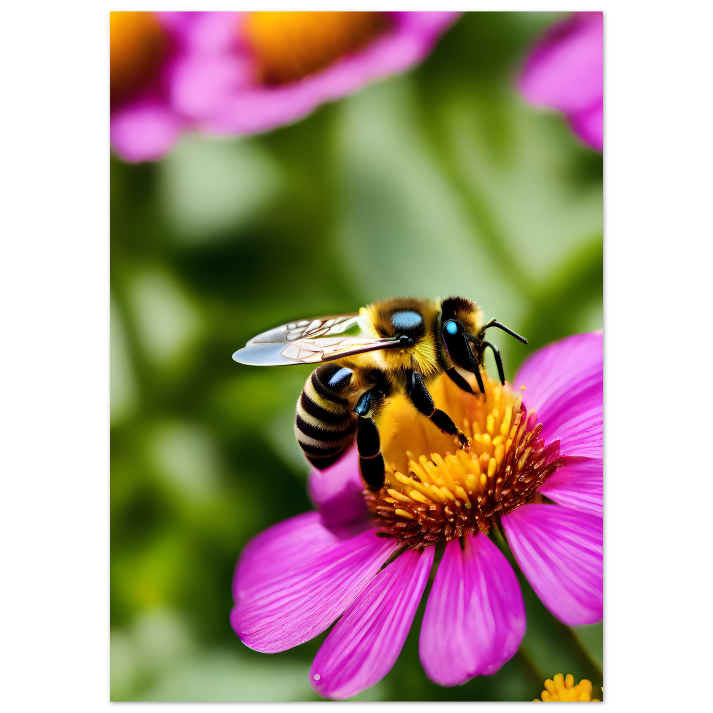 Bee on Flower