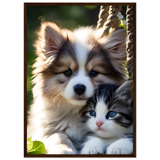 Puppy and Kitten Friends
