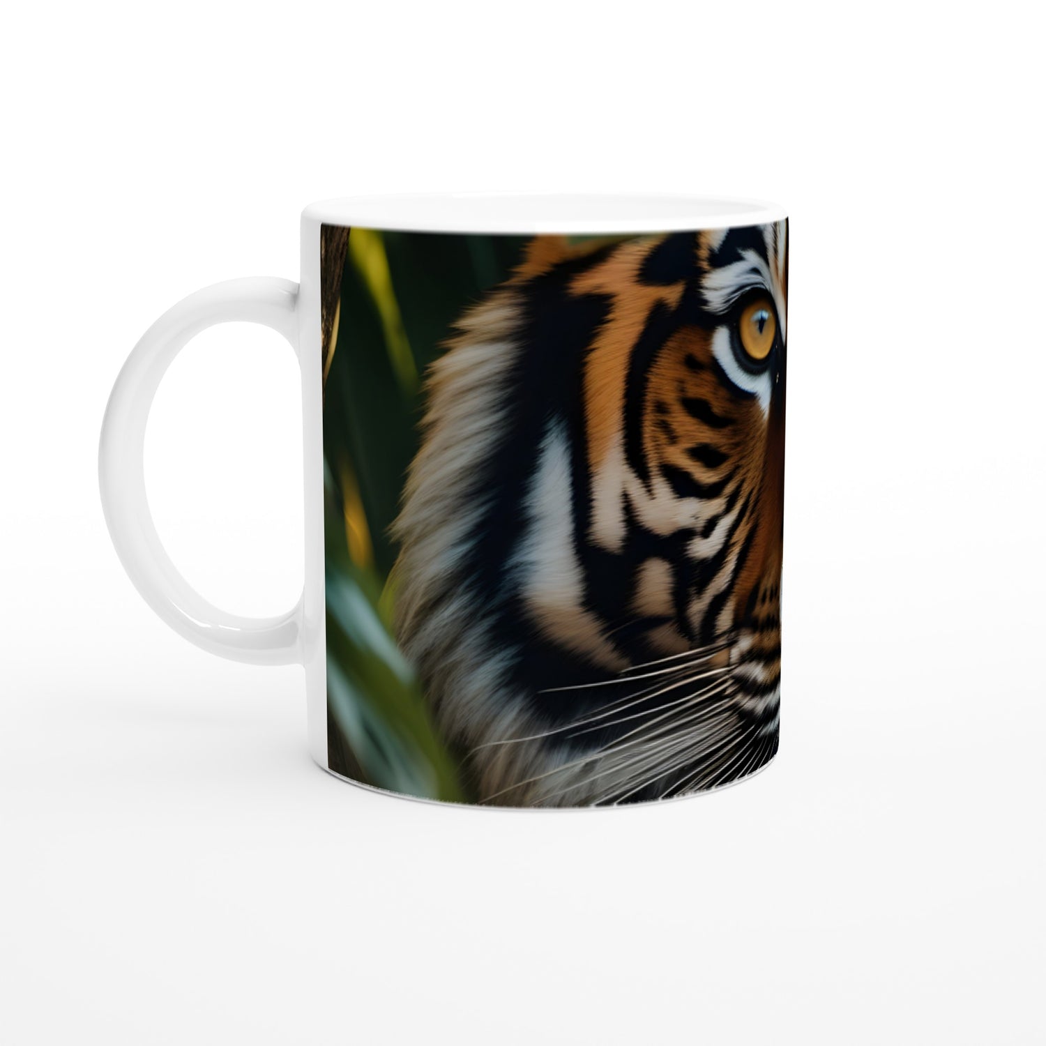 Cup Printed on Tiger