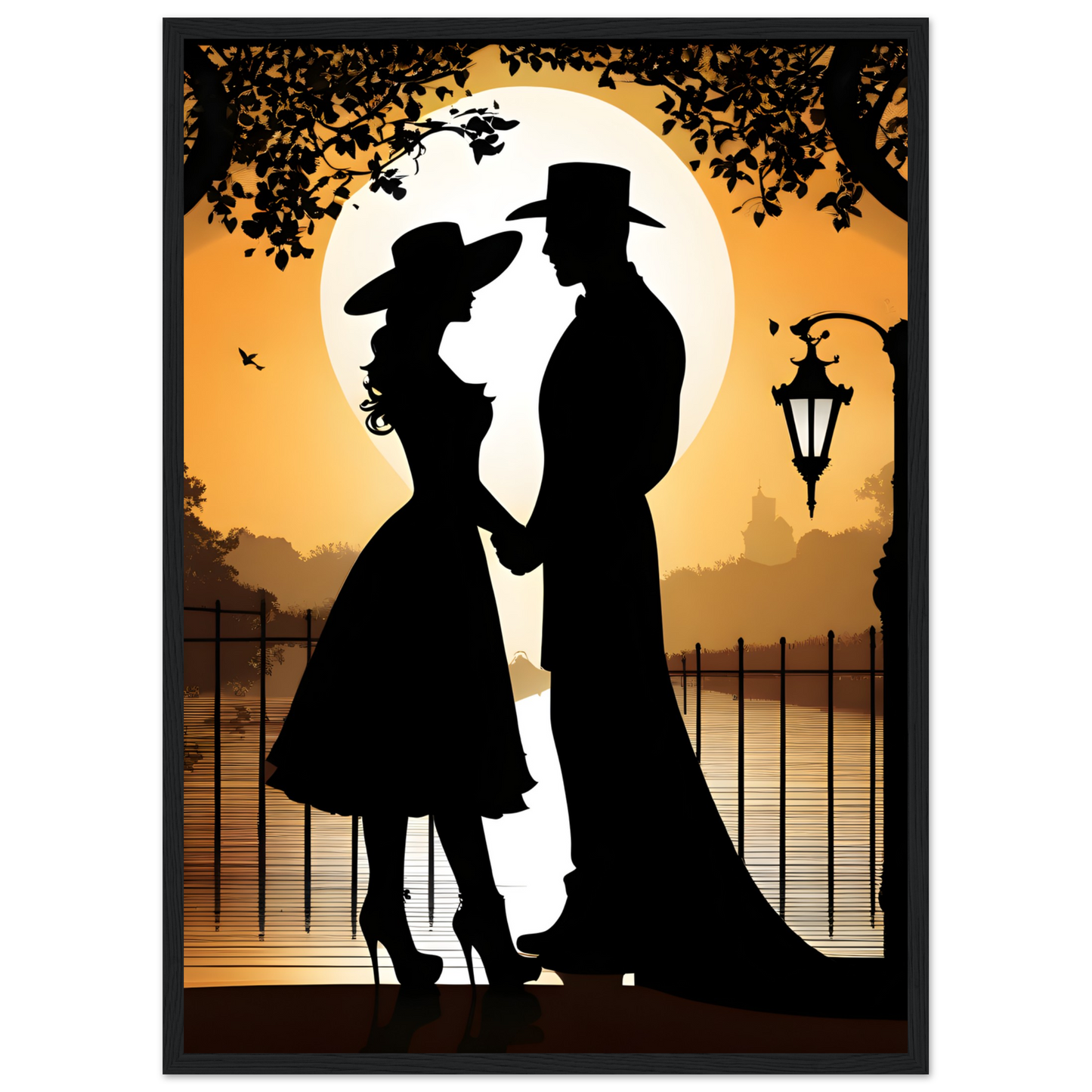 Couple in Moon Light