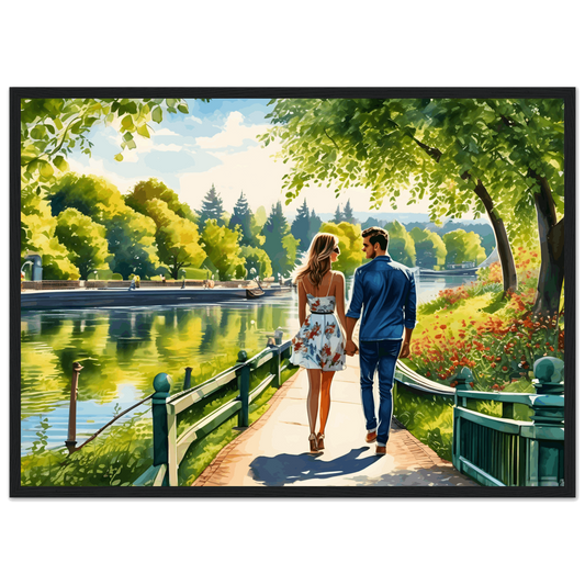 A romantic walk in the Park